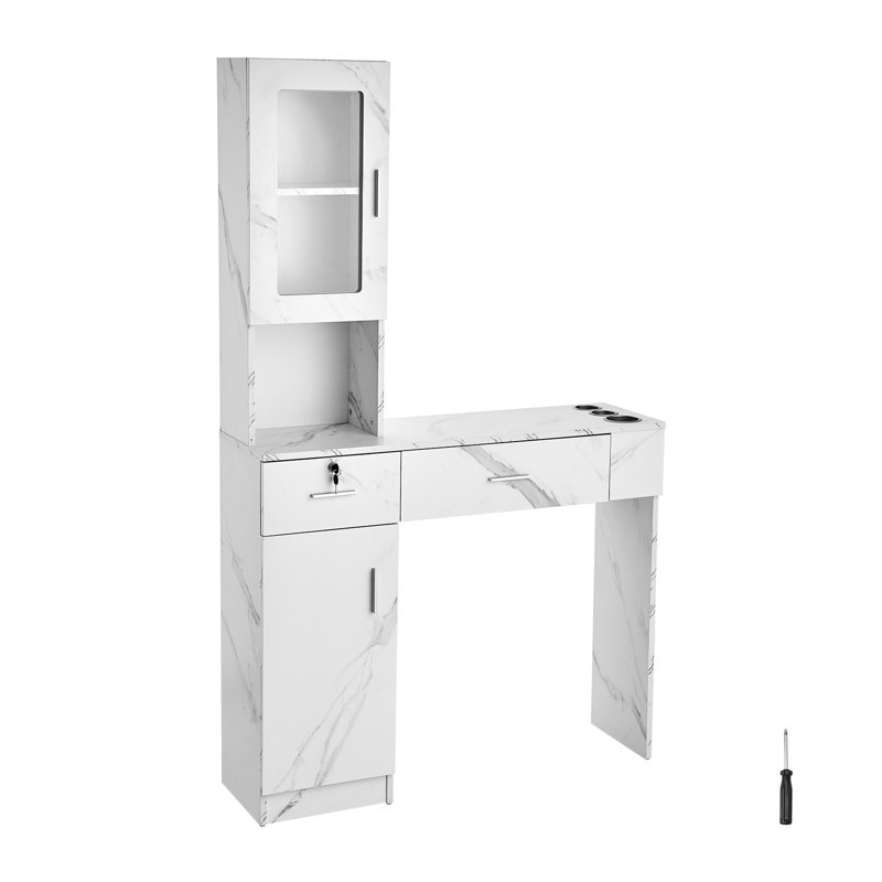 Medium Density Fiberboard (MDF) Hair Tool Holder