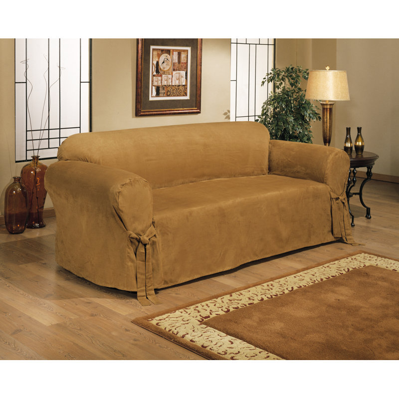 Housse pour causeuse à coussins carrés/rectangulaires, Cappuccino