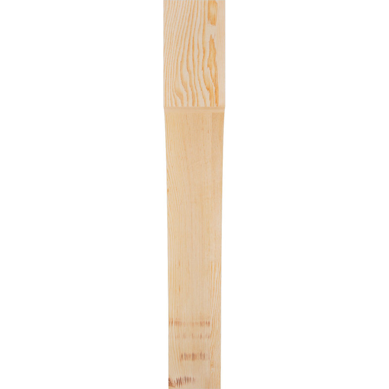 Attelle de genou Westlake, Sapin de Douglas, Lisse, H 38 po x l 5,5 po x P 26 po