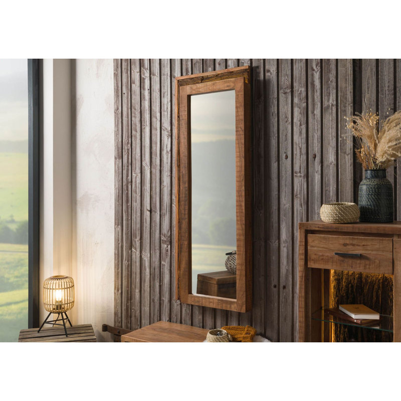 BARK Solid Wood Rectangle Mirror