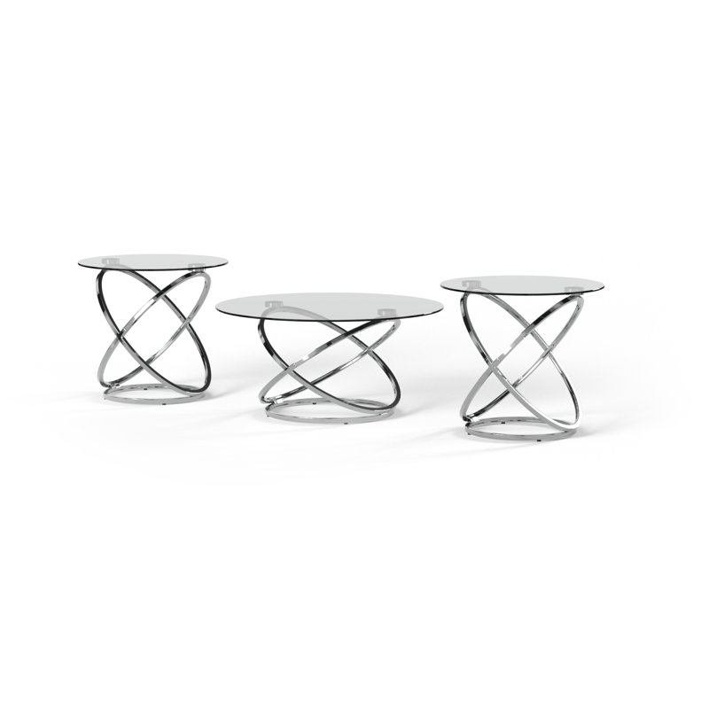 Ensemble de tables basses 3 pièces Barbieri
