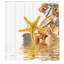 Ensemble de rideau de douche + crochets-44238044