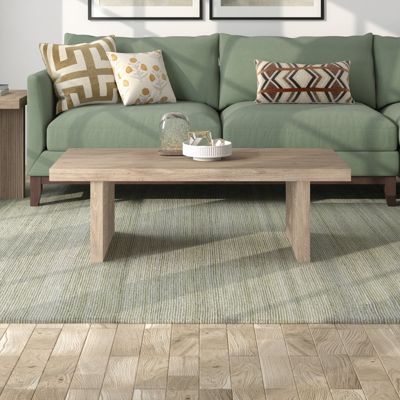 Aleona Sled Coffee Table, Beige