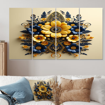Fritz - Botanicals Wall Art Set 4 Piece