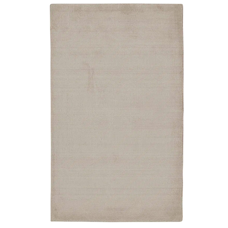Tapis gris noué à la main de haute qualité, Tapis de couloir 2 pi 6 po x 12 pi
