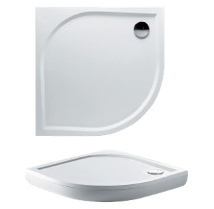 Plastic Shower Tray – White