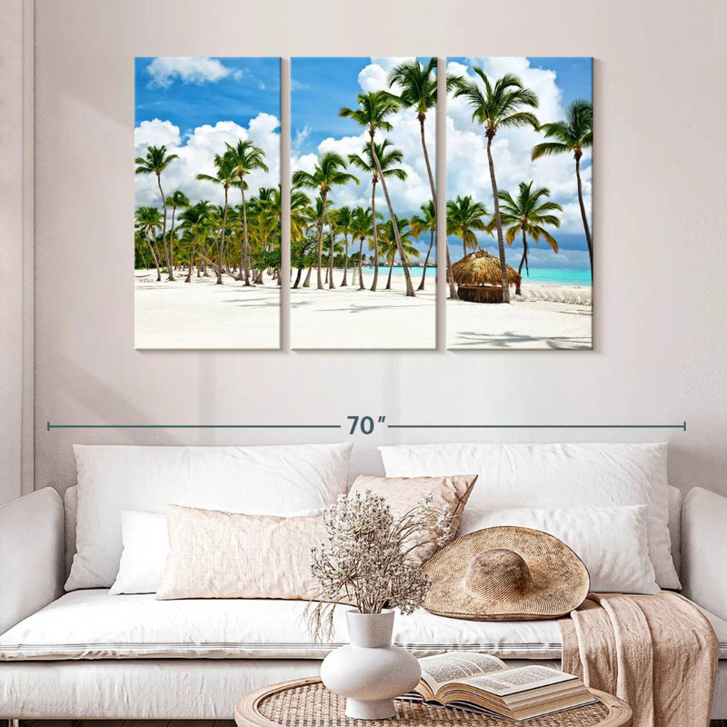 Palmiers Gillard Cap Cana Beach, H 42 po x l 65 po
