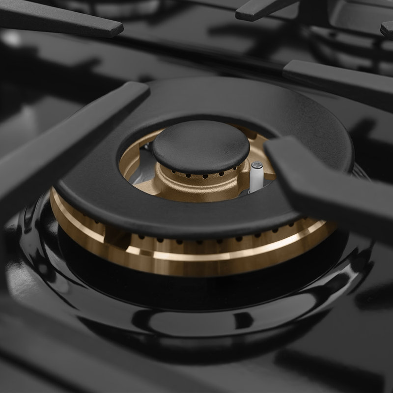 Autograph Edition 30" Gas Cooktop with 4 Burners, Stainless Steel Matte Black