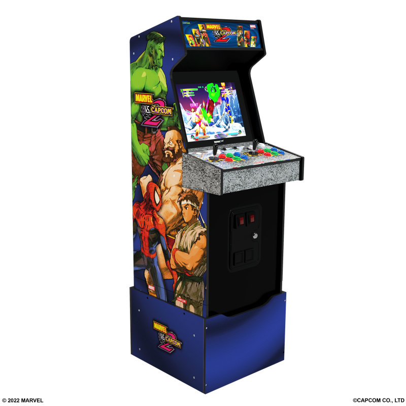 Arcade 1 Up 2 Player Plug-in Full Size Arcade Machine with 8 Games Included