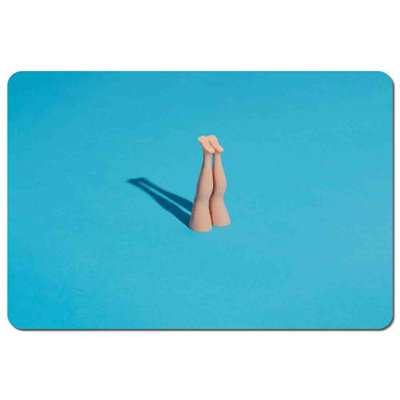 Mirlene Polyester Coated Hardwood Rectangle Placemat