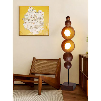 Luminaire d'ambiance vertical moderne à disques superposés