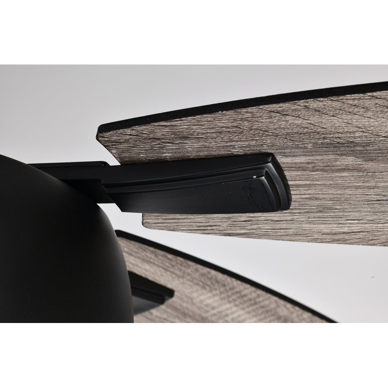 Ahuviel 52'' Ceiling Fan with LED Lights