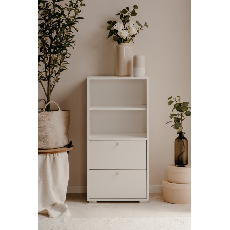 Moindou Bookcase, White