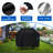 Grill Cover 58"W x 24"D x 46"H, BBQ Gas Grill Cover for Outdoor Grill, Waterproof, Anti-UV, Windproof, Dustproof, Barbecue Cover with  Adjustable Hem Drawstring, Black