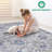 Oriental Area Rug Stain Resistant, Non-Shedding, Friendly For Living Room, Bedroom, Dining Room And High-Traffic Areas-876290751