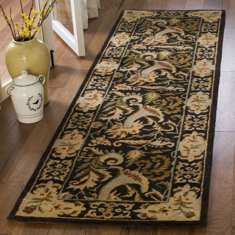 Molter Bergama Hand Tufted Wool Oriental Rug, Runner 2'3" x 10'