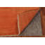 Tapis orange fait à la main Gabbeh 3 x 5