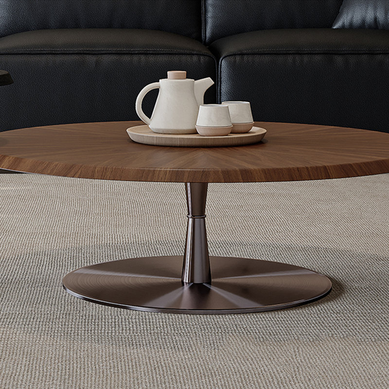 Table basse ronde de style Renaissance minimaliste