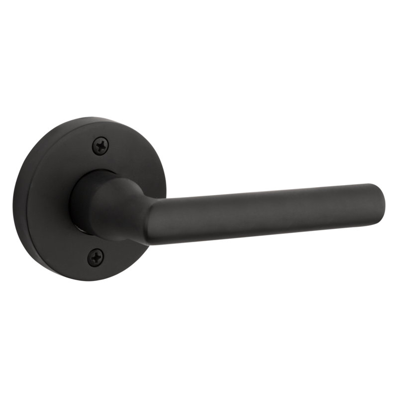 Satin Black Full Dummy Door Lever