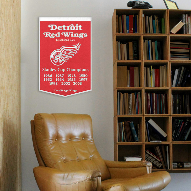 NHL Detroit Red Wings Dynasty | 24 po x 36 po, Detroit Red Wings