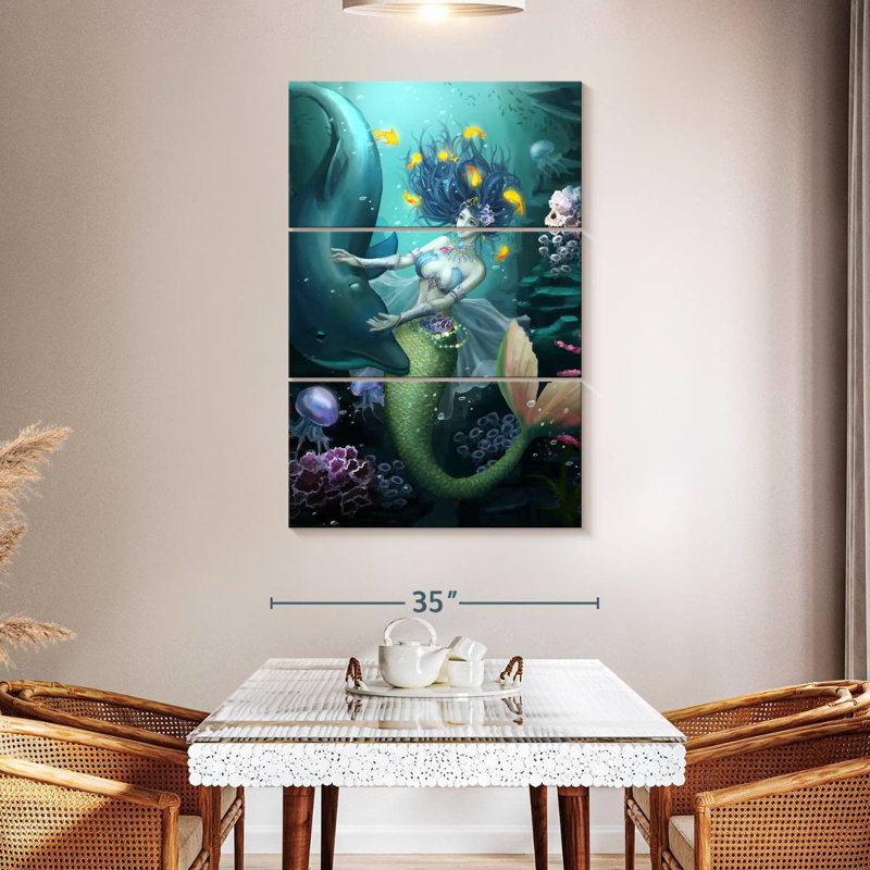 Kelan Mermaid Classic, 50" H x 32" W