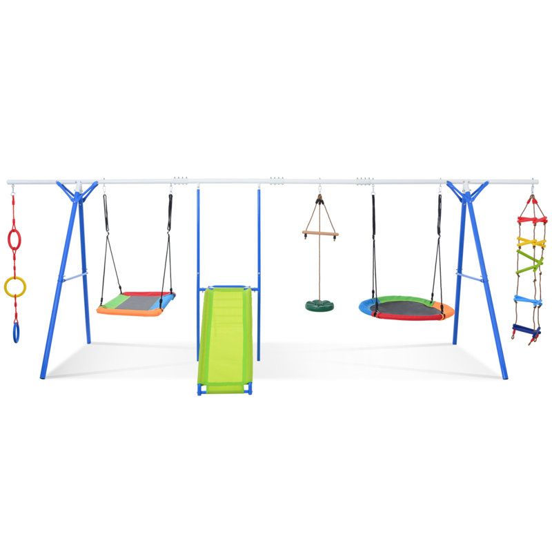 Ensemble 6 pièces de balançoire 6 en 1
