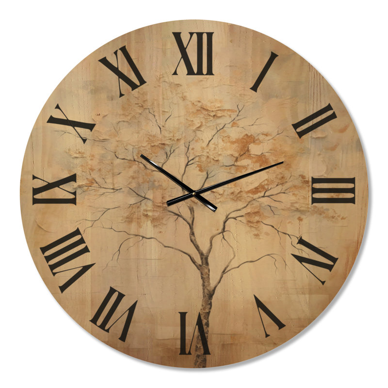 Horloge murale Nature Minimalist, Oversized