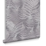 Floral Metallic Wallpaper Roll