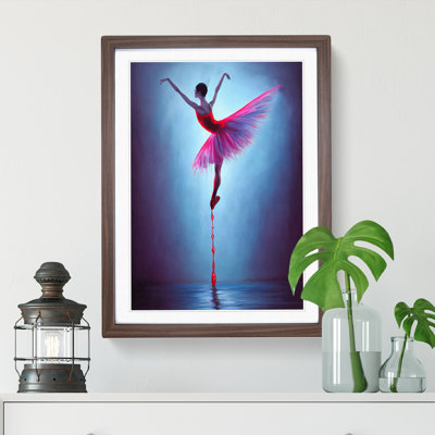 XV1022-3292X Ballerina - Single Picture Frame Painting
