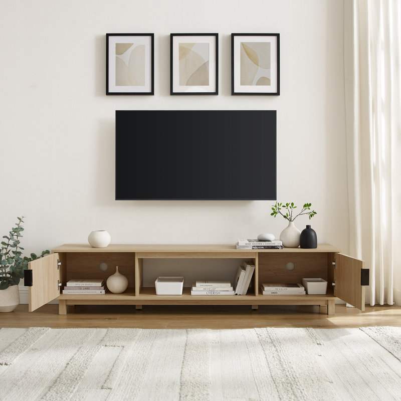 Meuble télé Farmann, Chêne côtier, L 70 po