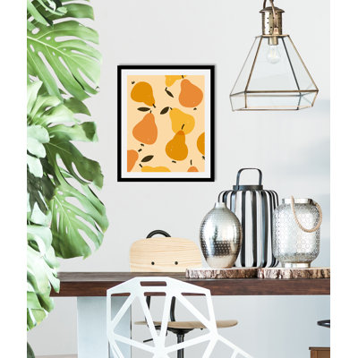 Pears Party - Single Picture Frame Print