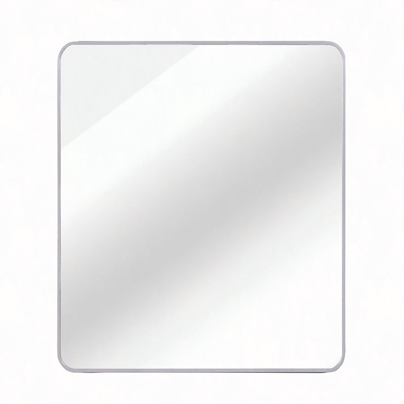 Miroir de salle de bain 36 po x 36 po, 36 po x 36 po, Noir, Carrée
