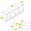 Hommy Craft 80cm Sideboard-105726325
