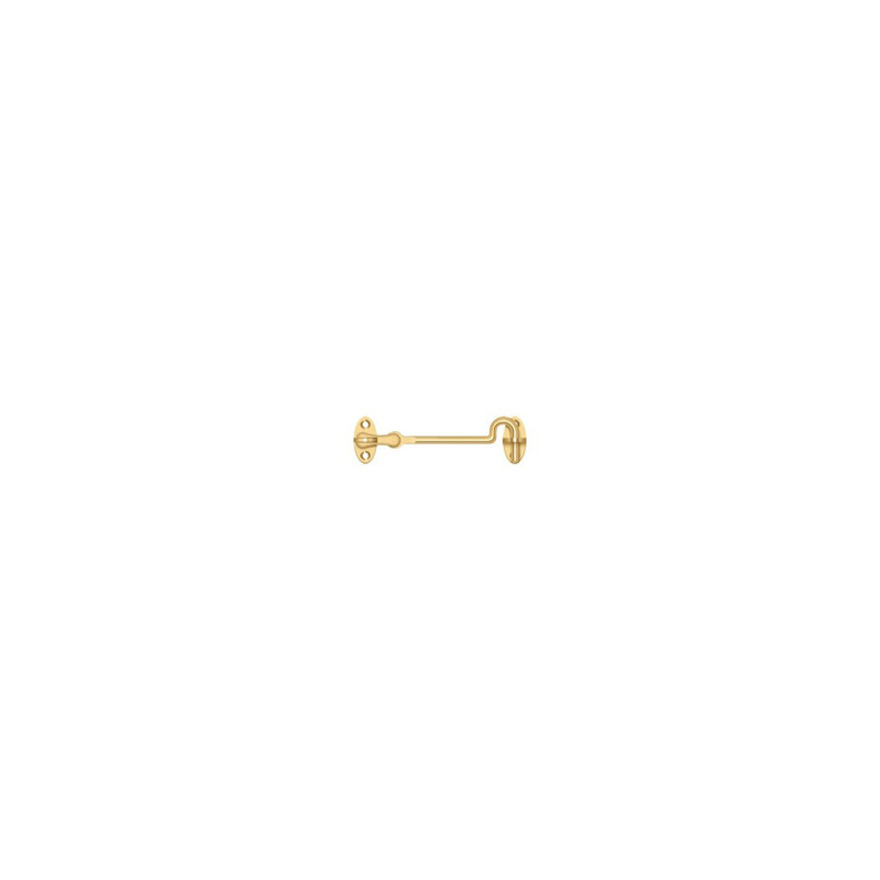 Cabin Swivel Hooks, PVD Polished Brass