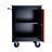 DOUBLE-DOOR Clapboardl MULTI-FUNCTION TOOL CART--BLAK&RED