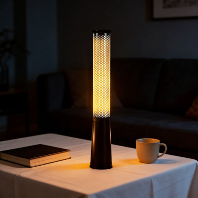 Rechargeable Cordless Table Lamp With Flickering Flame Effect, 1600K Dimmable LED Candle Light, Stepless Touch Control, 80H Runtime, For Bedroom, Living Room, And Home Decor (2 Pack)