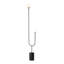 Lampe sur pied Velio Moon-Like Uma avec 2 abat-jours en verre-1152134360