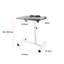 Quashanna 59.2cm H x 32cm W Laptop Cart-1490386230
