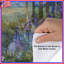 Forest Landscape With Wildflowers Duvet Covers-125233198