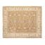 Wool Oriental Area Rug in Gold/Beige-1885016255