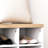 21 Coat Rack, Shoe Bench, 9 Pair Storage, Entryway, Compact Layout, Function, Solid Particle Board