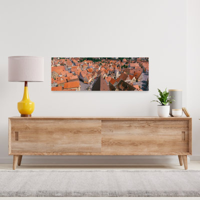 Nordlingen Germany by Collezione Panoramica - Wrapped Canvas Panoramic Print