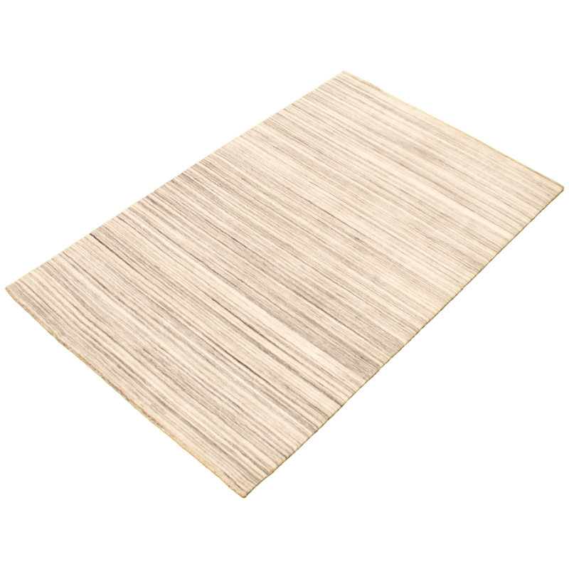 Tapis unique en laine gris 5 pi x 7 pi 10 po One Age