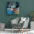 Wrapped Canvas Wall Art - Cody Hooper 'dancing on the water' Wall Art for Living Room, Bedroom, or Office Décor  - 35x35