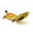 Sandy Turtle Trinket Box with Austrian Crystals