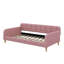 Lit de jour simple (rembourré) - 4 pieds de support robustes-1572766178