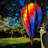 Rainbow Pixel 10 Panel Hot Air Balloon