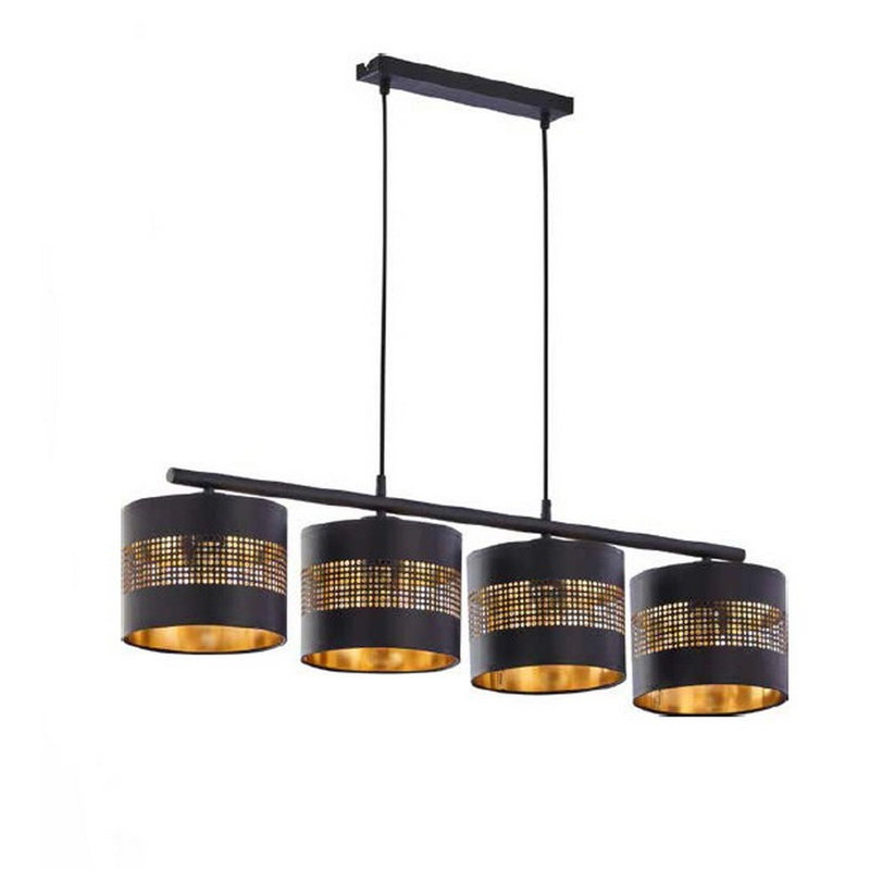 Bannie 4 - Light Kitchen Island Pendant, Black