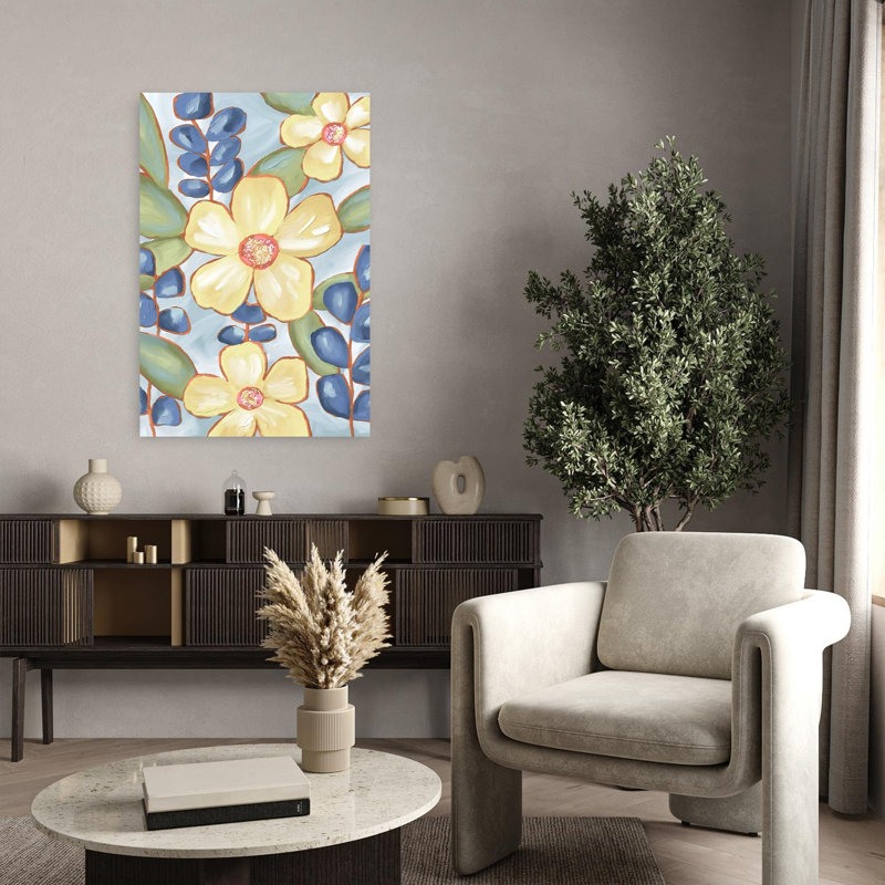 Sunshine Blooms, 36" H x 24" W