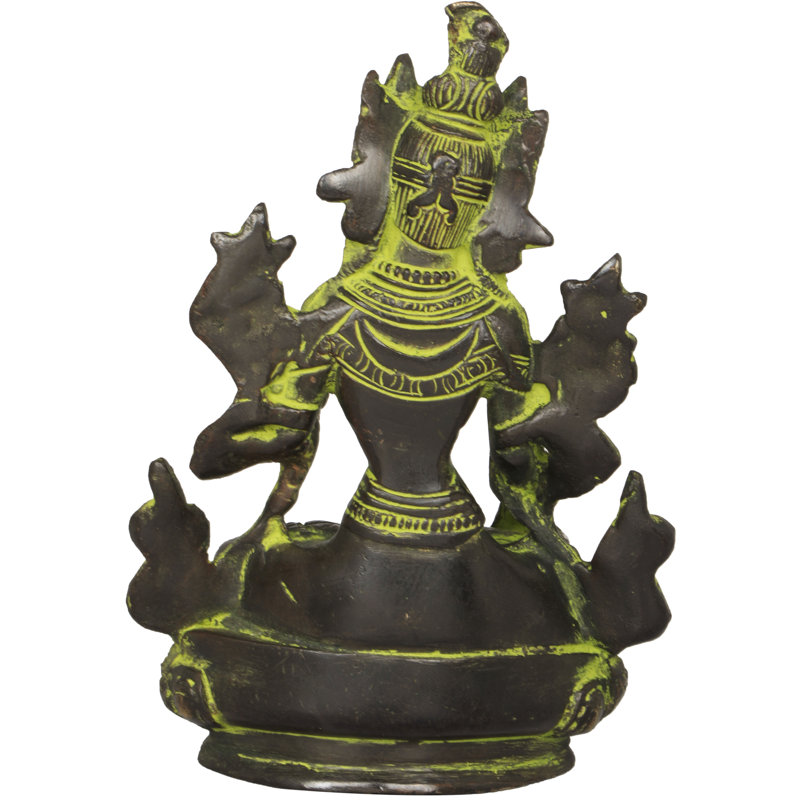La divinité féminine suprême dans le bouddhisme tibétain, Noir / vert / or